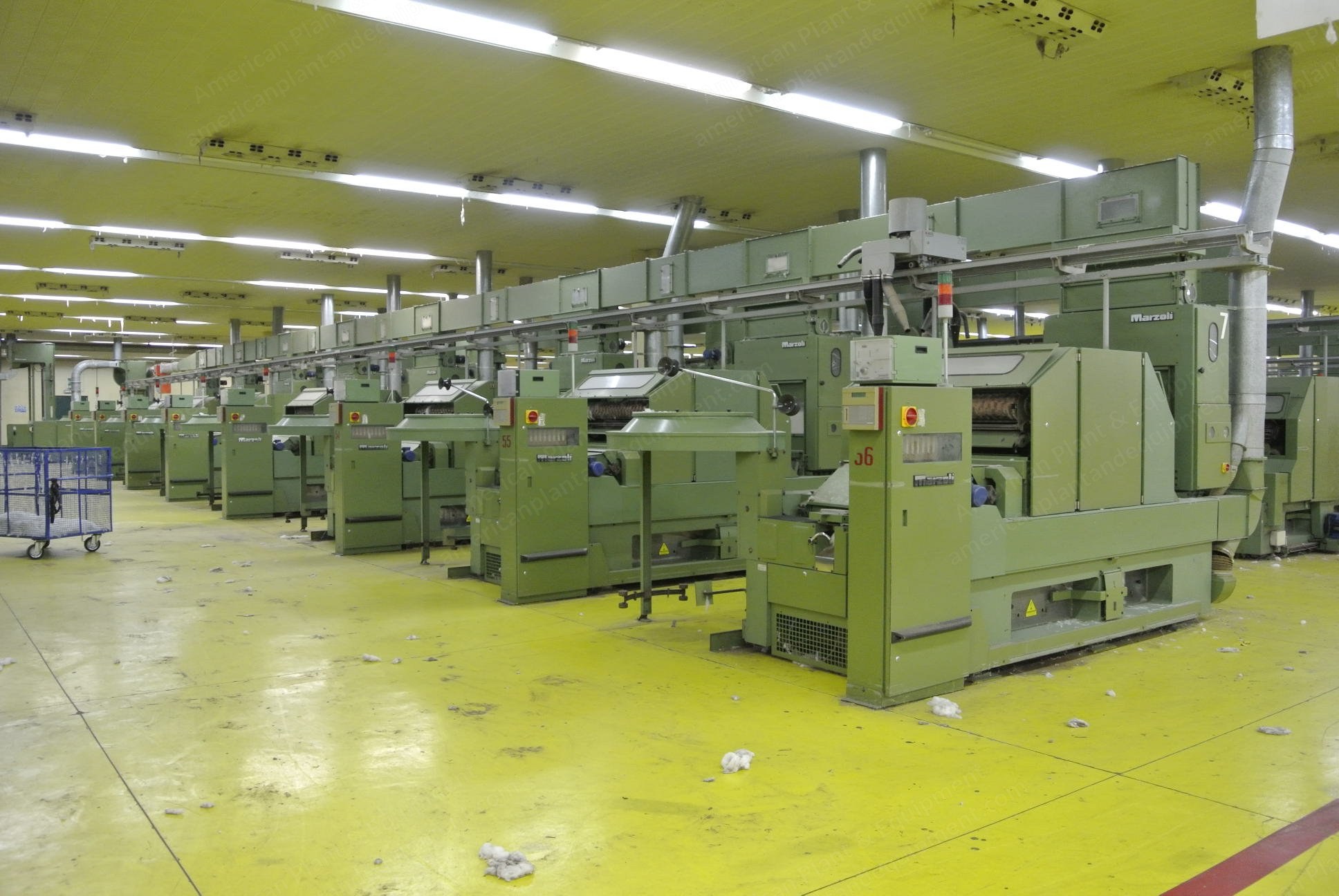 Marzoli, Cotton Mill Denim, 1997, 16960 Spindles, Daily Production 14000kg