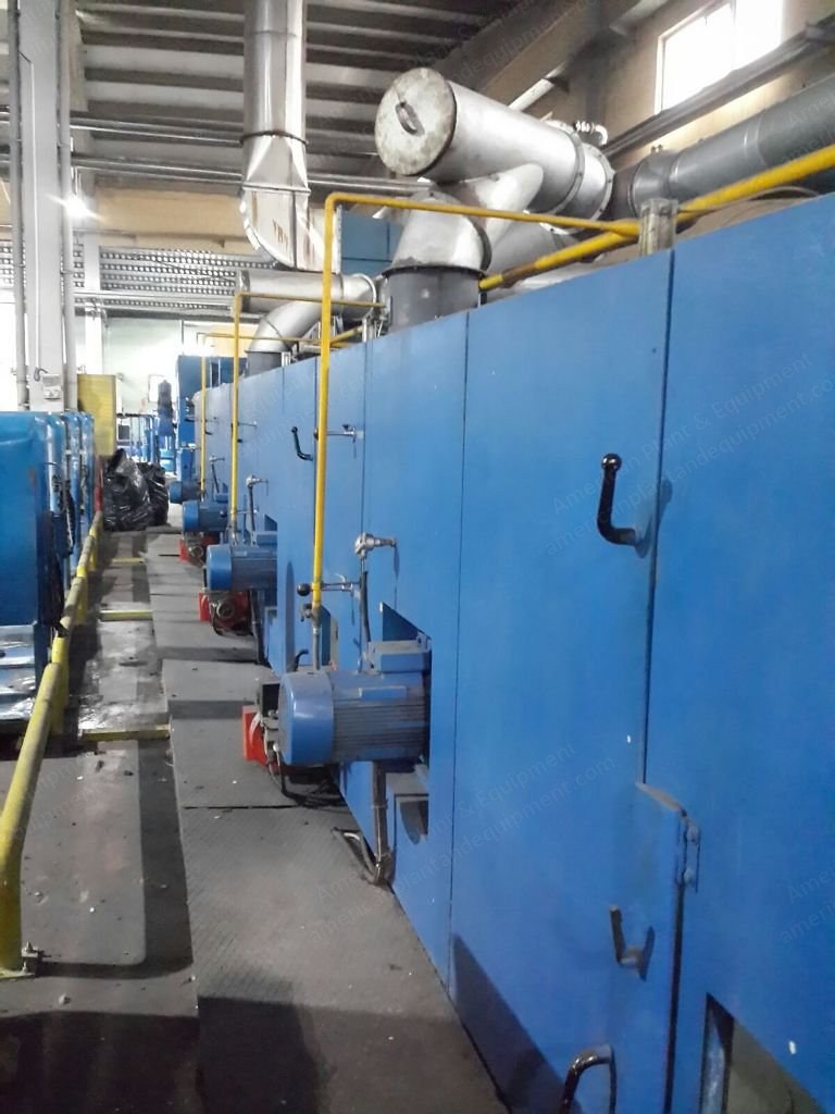 Bruckner Stenter, 1998, 1900mm Working Width, 4 Chambers, Gas Fired, Mahlo Weft Straightener