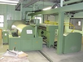 Karl Mayer, Bandomatic, 1997, 2200mm Working Width, 840 Ends Creel, Tensioning Stand