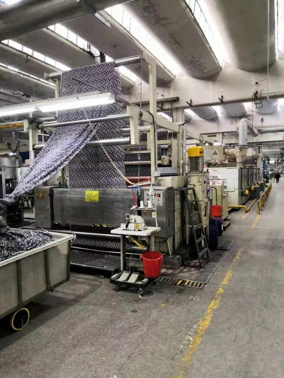 Bruckner Stenter, 1800mm Working Width, 5 Chambers, Gas Heated, Horizontal Chain