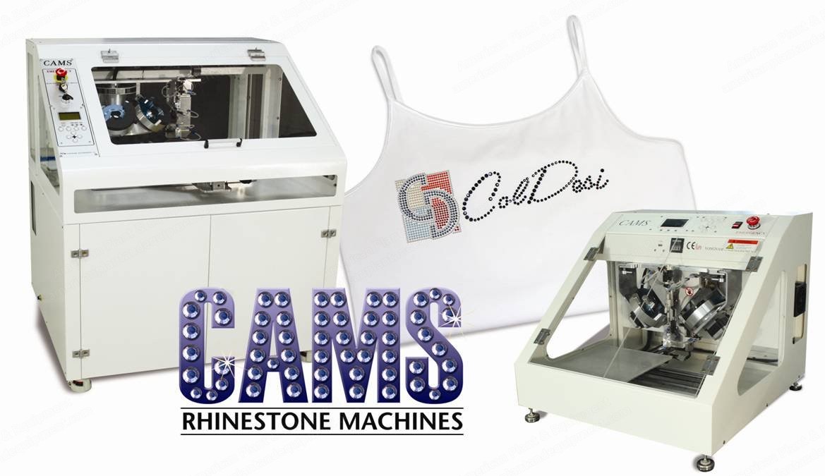 ColDesi, CAMS 1V-2P, 2 Colors, 150 Stones/Min, 9.8x11.8 Inch Design Field