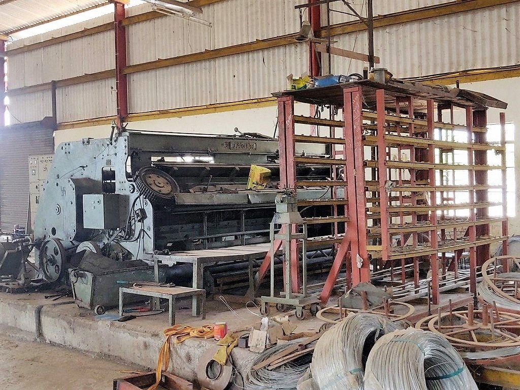 Jager, NSA, 1972, Wire Mesh Welder, Working Width 2500mm, 50 Strokes Per Minute