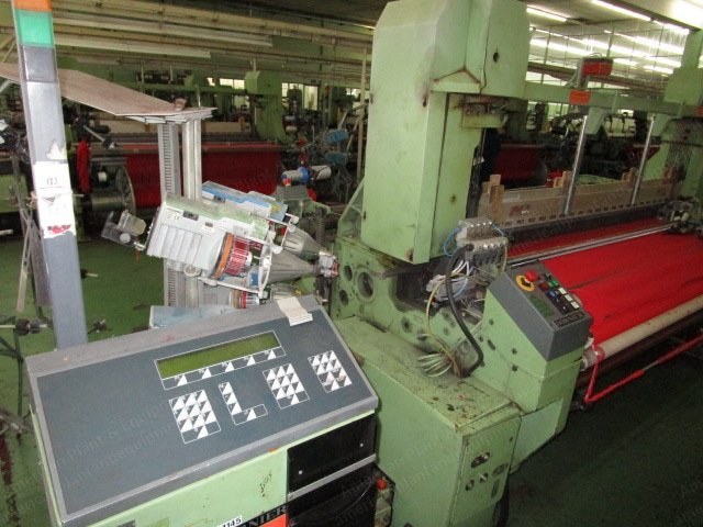 Dornier, LWV4/S, 1997, Airjet Dobby Loom, 2100mm Working Width, Staubli Negative Dobby, 6 Frames
