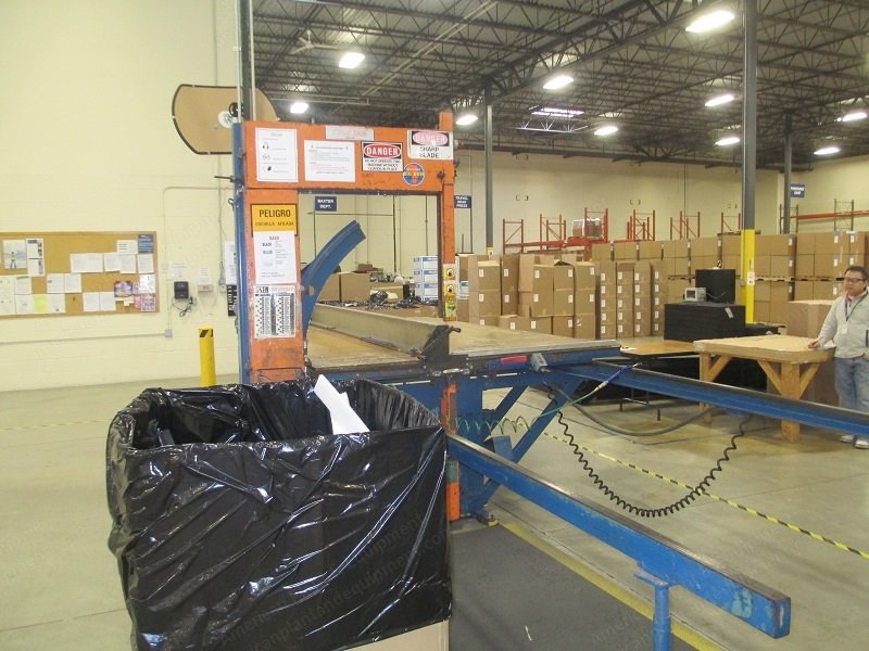 Edge Saw, Model A-2, 29" Throat, 78" x 135" Table, 1.5 HP