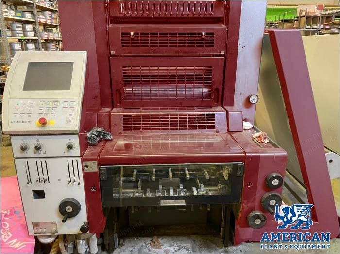 Heidelberg, SM 52-1, 2005, 1 Color, 520x370mm, CP 2000 Touch Screen