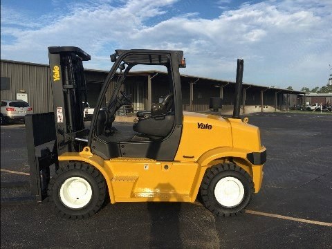 Yale, GDP155VX, 2012, 15500 lbs Capacity, Triple Stage Mast, Diesel