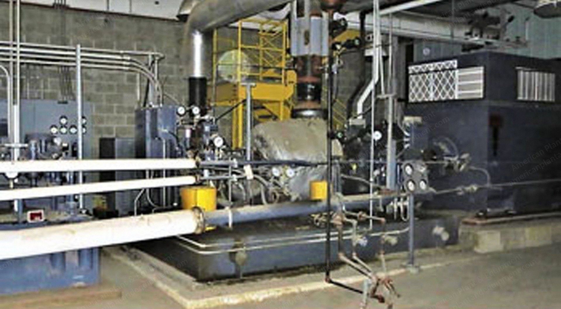 Murray, 4.0 MW, 2008, 60 Hz, 12,400V, Back Pressure Steam Turbine Generator