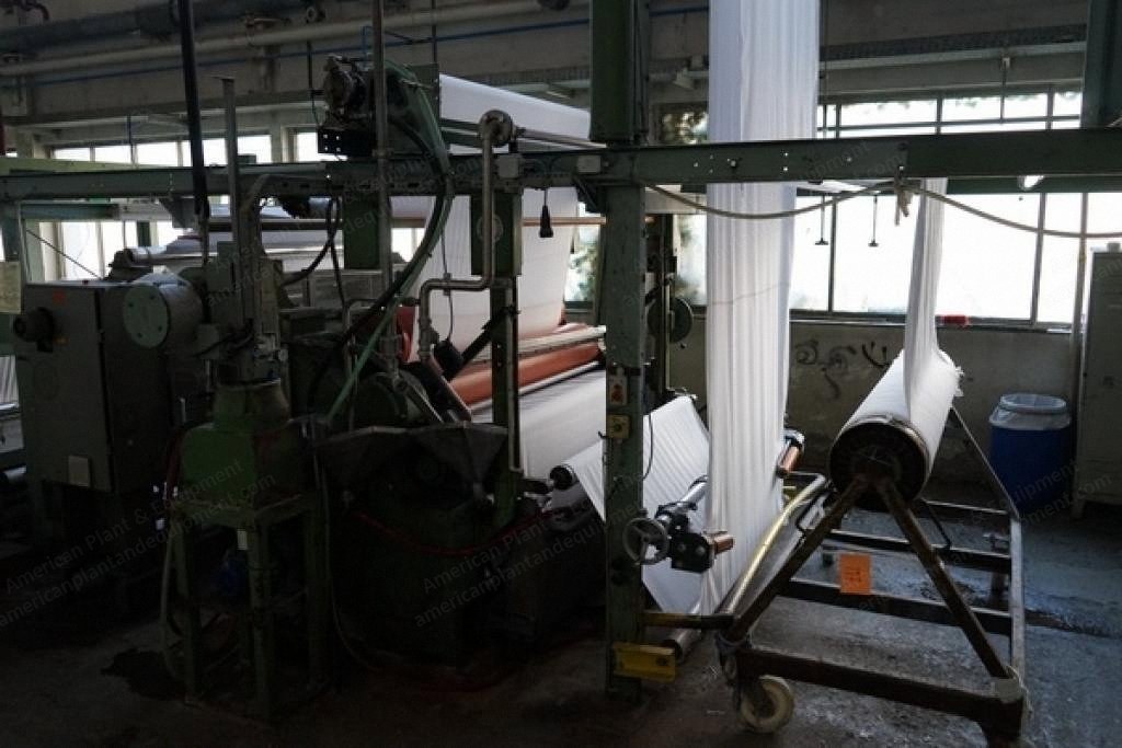 Monforts, 12G/K, 1986, Stenter and Heatsetting Frame, 2200mm Width, 6 Chambers, Pin Chain