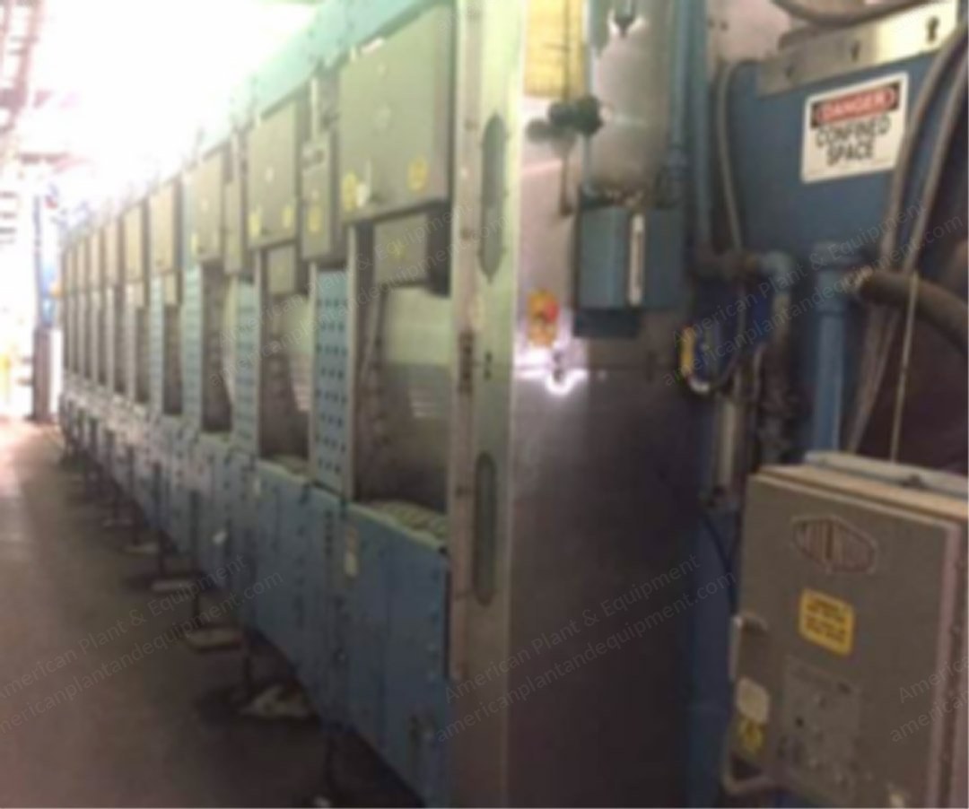Milnor, Jensen, Cleaver Brooks, Laundry Plant, 1993 to 1998, 3000 lbs/hr Capacity