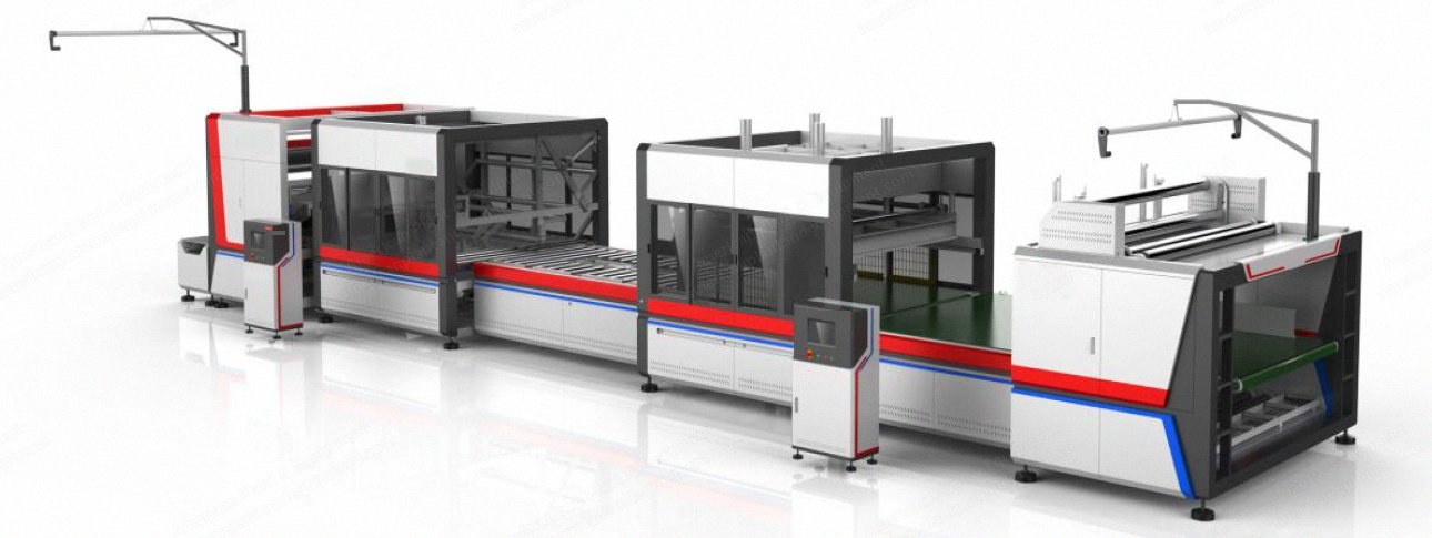 NovaStar, MP125, Automatic Mattress Compression, Fold and Roll Packing Machine, 100 Tons, 1 Mattress per Minute