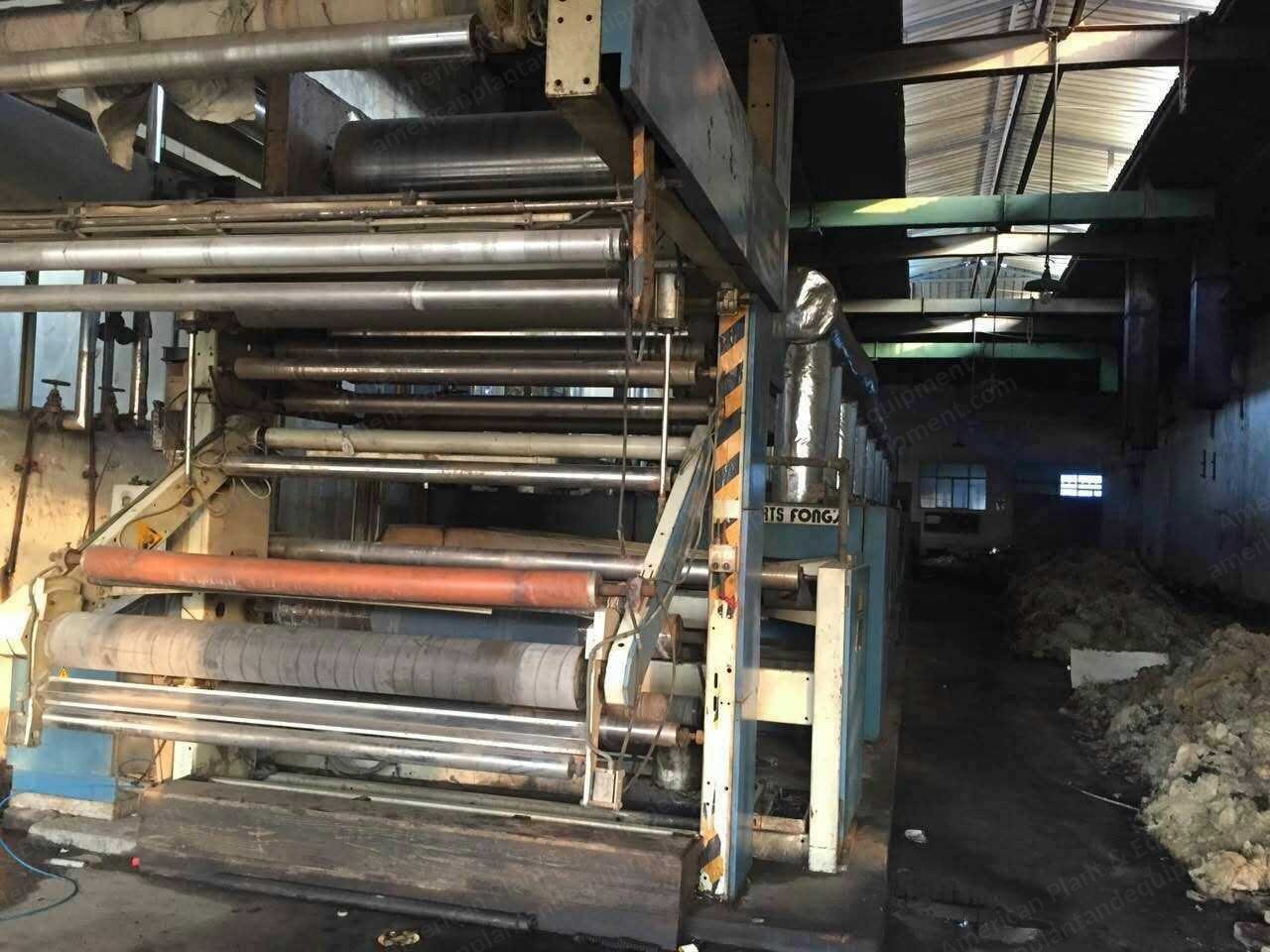 Monfongs, Stenter, 2006, 2000mm, 8 Chambers, Oil Heated, with Padder