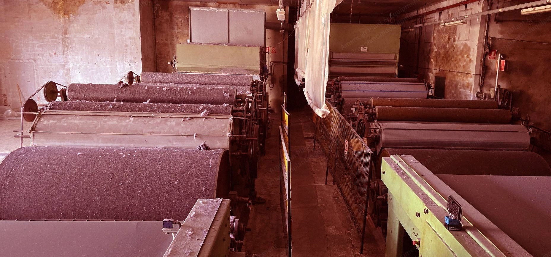 Bhostalo, Roque Esteban, Guasch, Fehrer, Tacome Double Nonwoven Needlefelt Line, 3600mm, Year 1982 to 1996