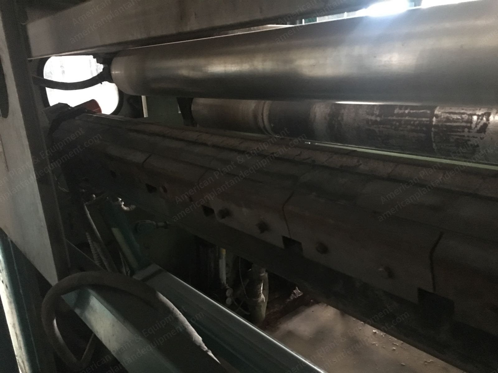 Kusters, Singeing Machine, 2001, 3400mm Cylinder Width, with Washing Sizing Box, Padder