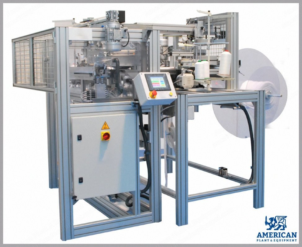 NovaStar, VT APU O5, Vertical Handle Attachment Machine, Band Width up to 400mm, 6 m/min, 5-Thread Overlock