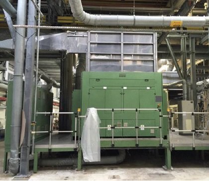 Hergeth Hollingsworth, Aerodynamic Nonwoven Card, 1995, Working Width 2500mm, 15 m/min, 80-500 gsm
