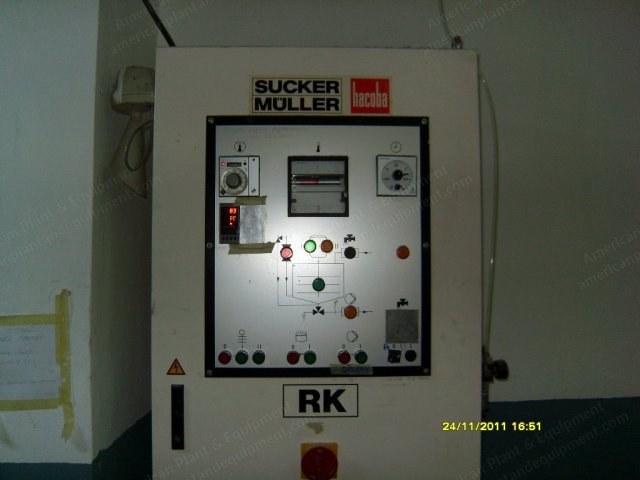 Sucker Muller, Sizing Machine, 1997, Original Spare Parts Included