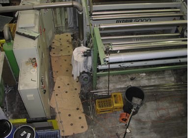 Monforts Relax Dryer, 2400mm, 2.5 to 50m/min