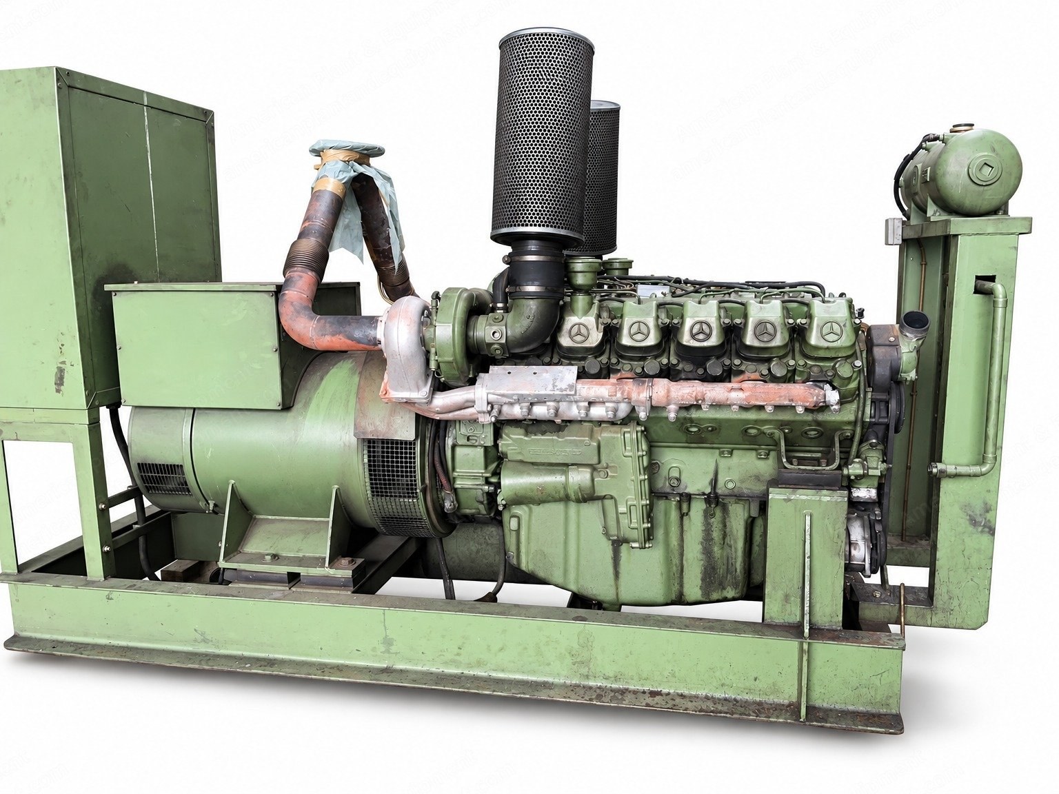 MTU, 12V183, 1996, Diesel Generator Set, 400 kVA, 50 Hz, Open Skid, 26,600 Hours