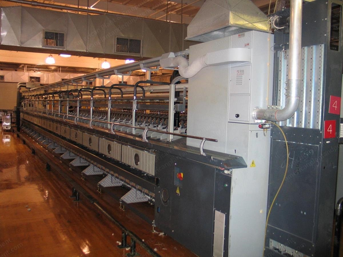 Savio, Espero E, 1994, 60-Position Automatic Winders, Air Splicers, Loepfe Yarn Master