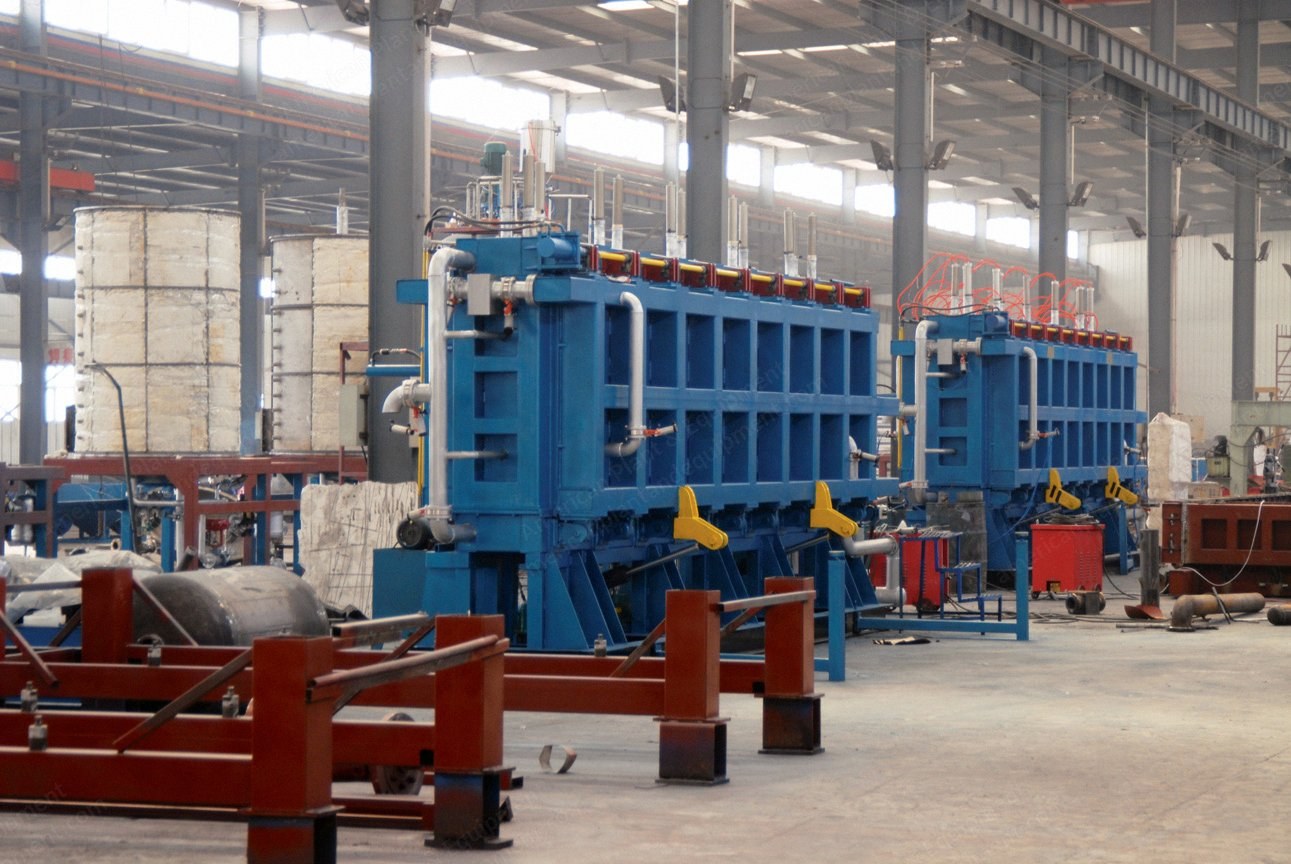 NovaStar, FG115, Auto Air Cooling EPS Block Molding Machine, 2030x1020x630mm Cavity, 1.3m³ Volume