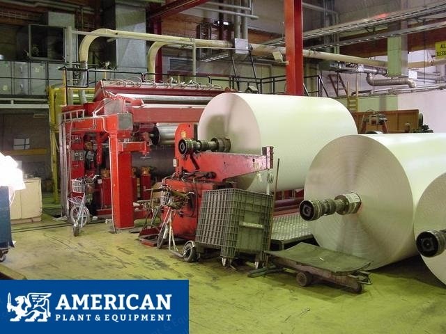 Ahlstrom, Type 30, 1981, Slitter Rewinder, Width 2600mm, Speed 1800m/min