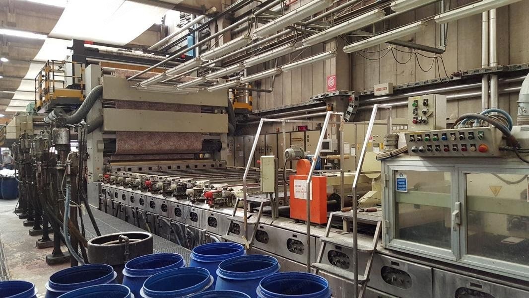 Reggiani Rotary Printing Machine, 1988, 3200mm Working Width, 11 Colors, Steam Heated Dryer