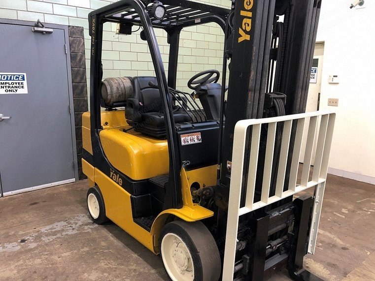 Yale, GLC070VX, 2014, 7000 lbs Capacity, Triple Stage Mast, LP Gas