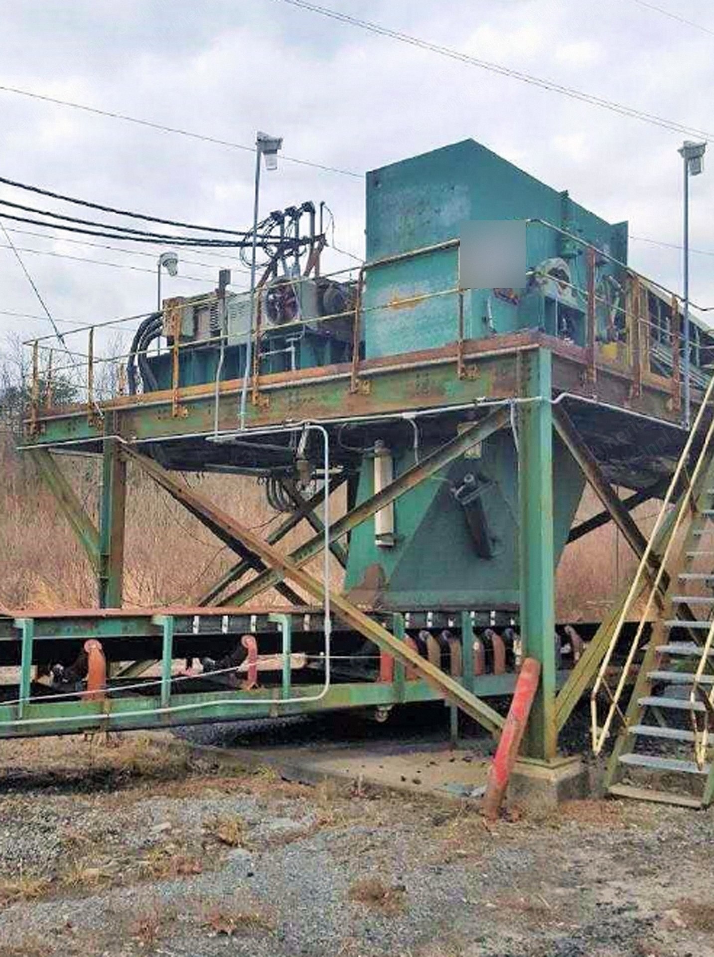 Overland Conveyor System, 48 Inches Wide, 8 Miles Long, Falk Drive Units, Joy Stamler Feeder Breaker