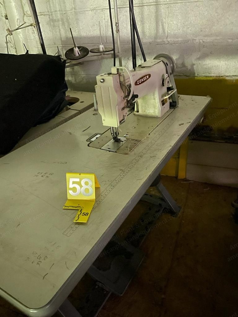 Consew, CS-1000, Sewing Head with Table, 110V, Single Phase, 600W