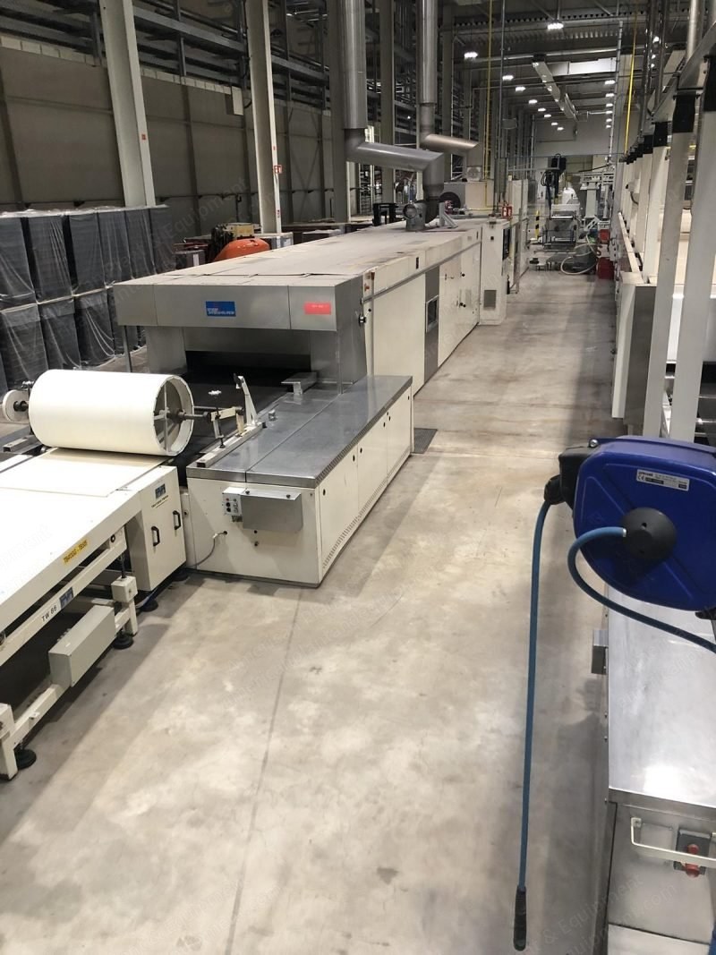 Den Boer, Wire Mesh-Belt Oven, 1990, ~1300 kg/h
