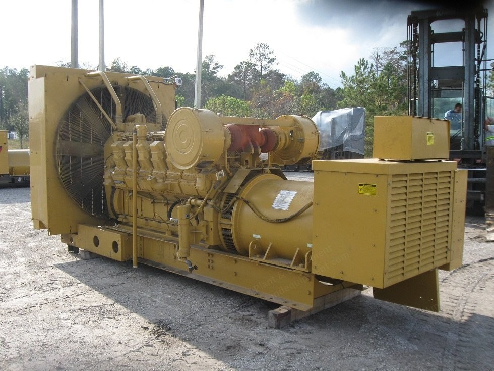Caterpillar, 3512TA, 1995, 1000 kVA, 800 kW, 50 Hz, 400V