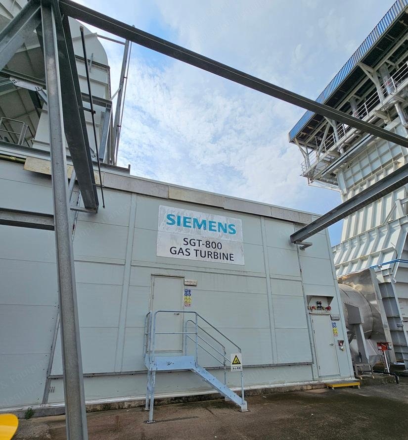 Siemens, SGT-800 DLE, 2017, 156MW, 50Hz, Combined Cycle Gas & Steam Turbine Power Plant
