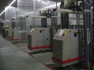 Volkmann, VTS 08-0 S, 1995, 204 Spindles, 30 kW, 33400x620x2600mm