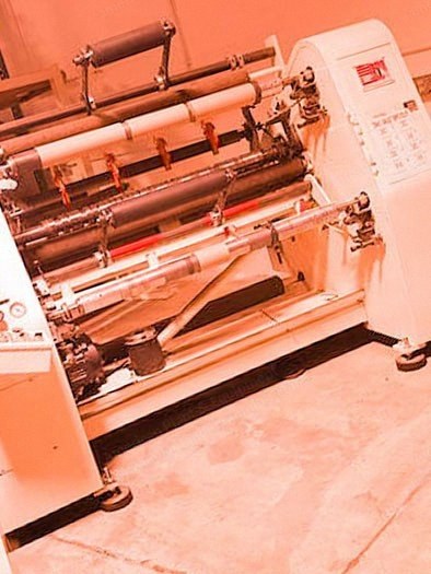 Dusenbery, 635 BL, 45" Width, Duplex Slitter Rewinder, 40" Unwind Diameter