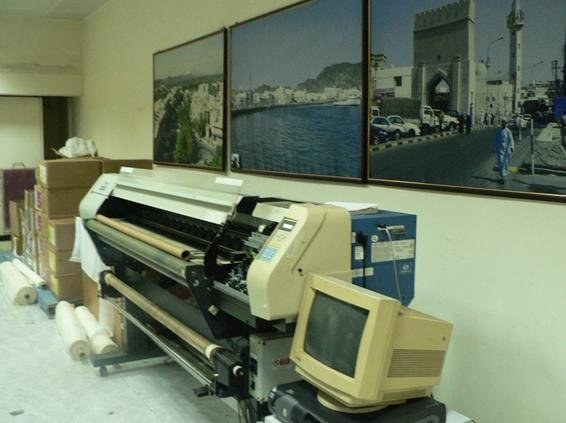 Mimaki, TX2-1600, 2004, 1640mm Working Width, 8 Colors, with MS Blanket