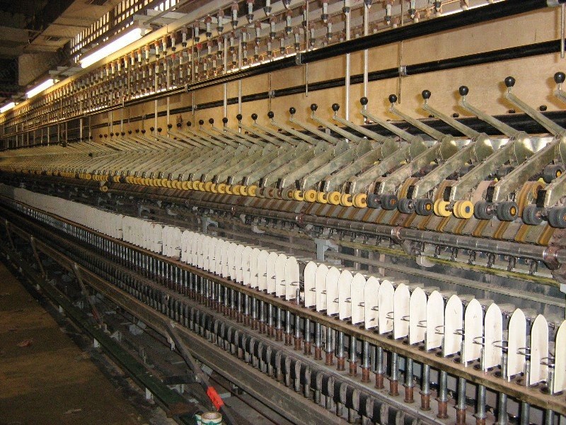 Cognetex, FTC 8L, 1994-1998, Worsted Ring Spinning Machine, 512 Spindles, 82.5mm Gauge, 55mm Ring Diameter