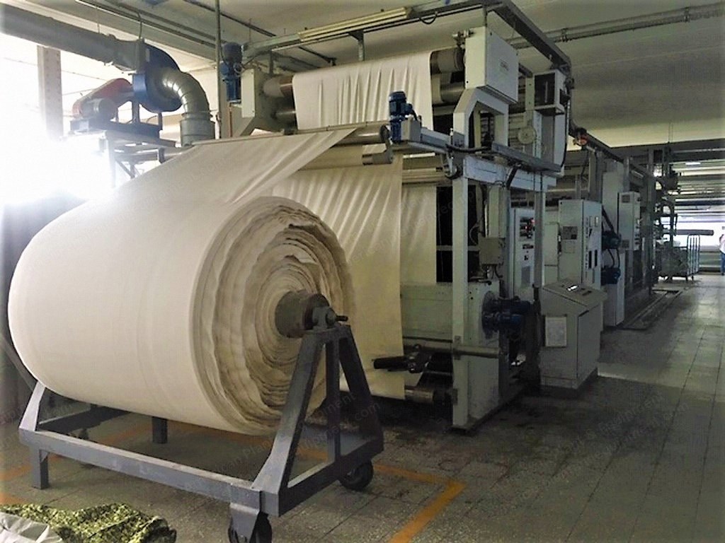 Osthoff Corino Singeing Line, 2001, 2200mm Roller Width