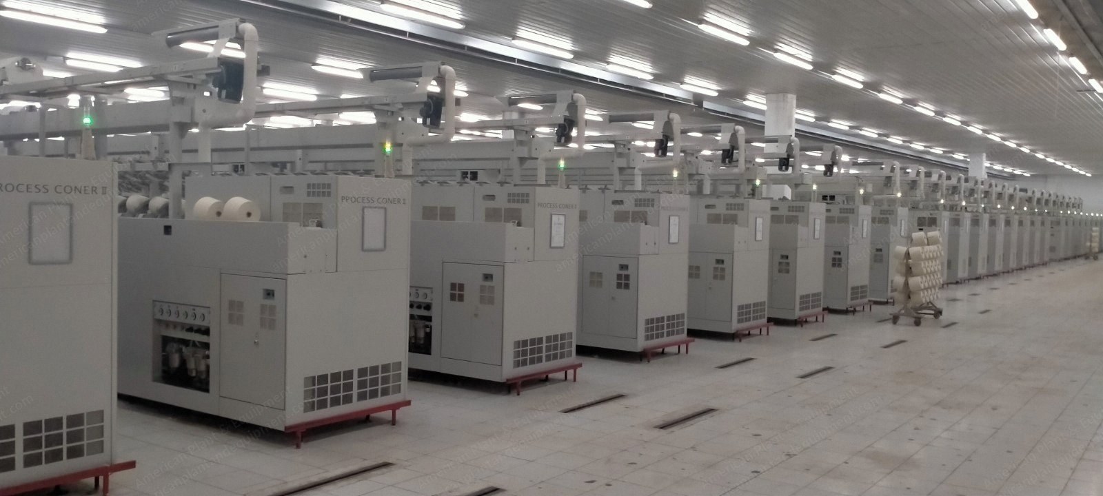 Rieter, Ring Spinning Plant, 2007 to 2011, 21216 Spindles, Blow Room, Carding, Combing, Roving, Winding