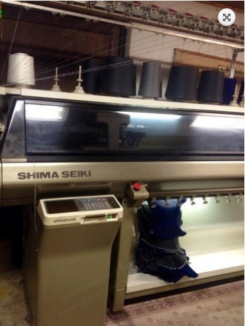 Shima Seiki, SES 234-S, Flat Knitting Machine, 8 Gauge