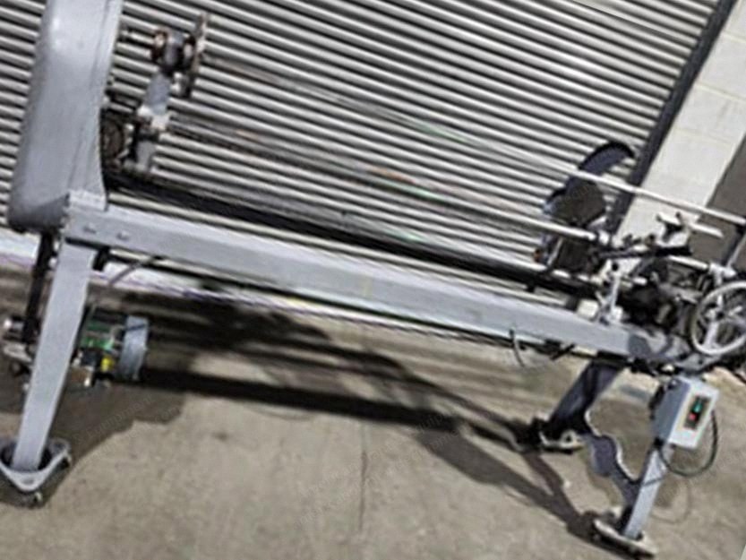 Utica, Fabric Roll Slitter, 73" Overall Shaft, 12" Blade, 220V