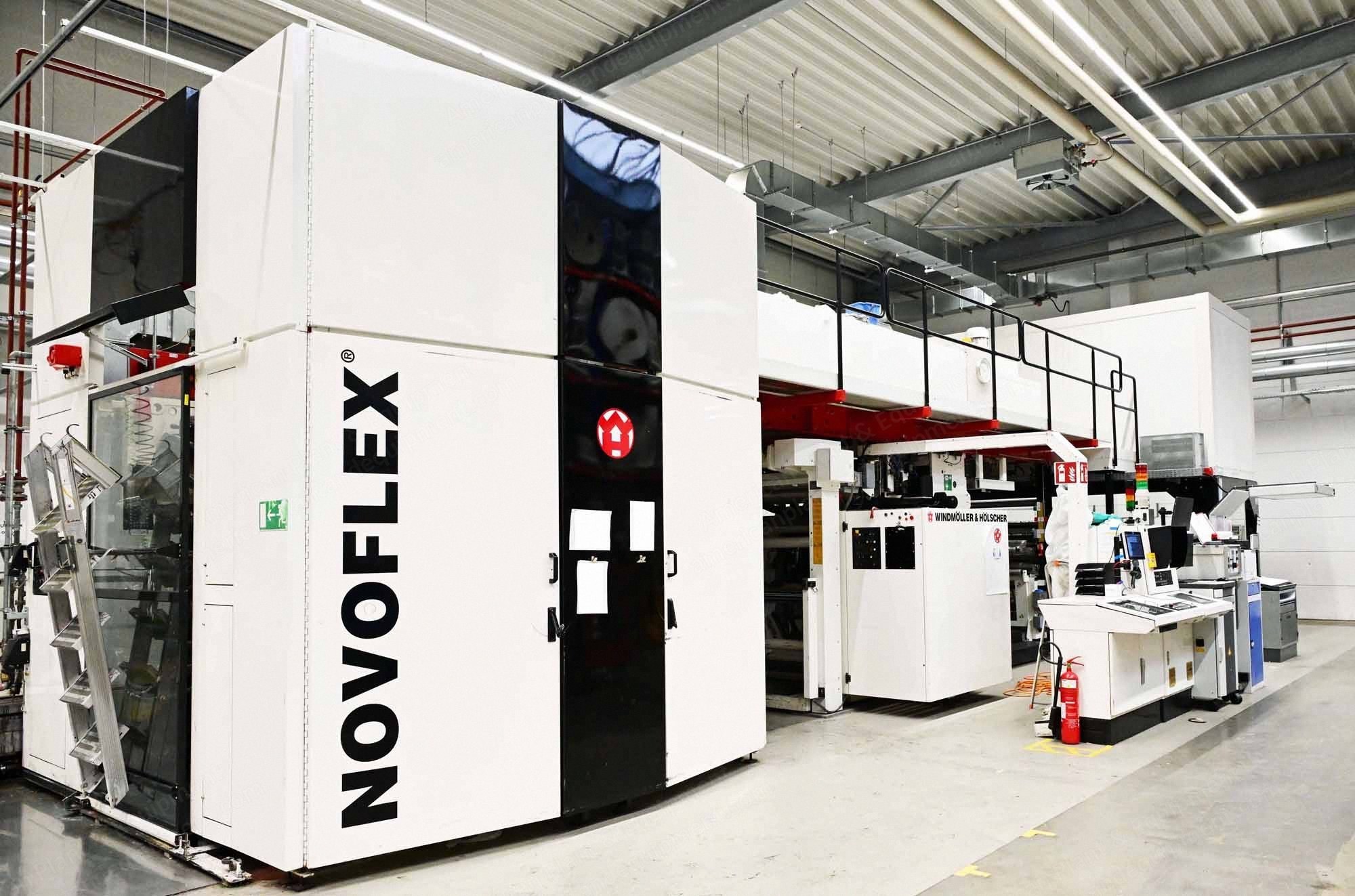 Windmoller & Holscher, Novoflex, 2002, 8 Colors, 1320mm Max Web Width, Gearless Flexopress