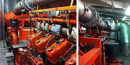 Waukesha, AT 27, 2002, 2.4MW, Gas Generator, 50 Hz, 6300V