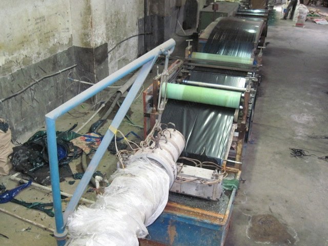 NovaStar, MM119, Sunshade Plant, Flat Yarn Extrusion Line, Monofilament Extrusion Line, 4 Raschel Machines 260" Wide