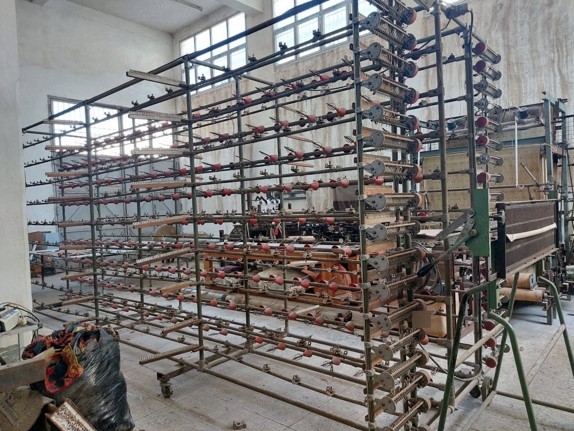Giovannelli, Warping Machine, 1977, 4000mm Width, 640 Cone Creel