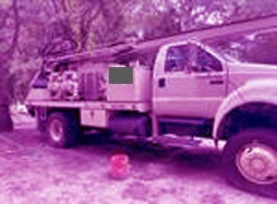 Drillmax, 350, 2005, 300/200 Ingersoll Rand Air Compressor, Mounted on Ford F650 4x4 Truck