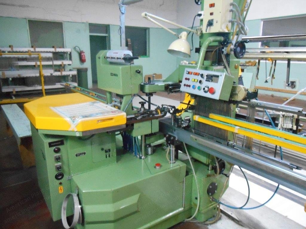 Uster, Drawing-In Machine, 1990, with 2 Frames