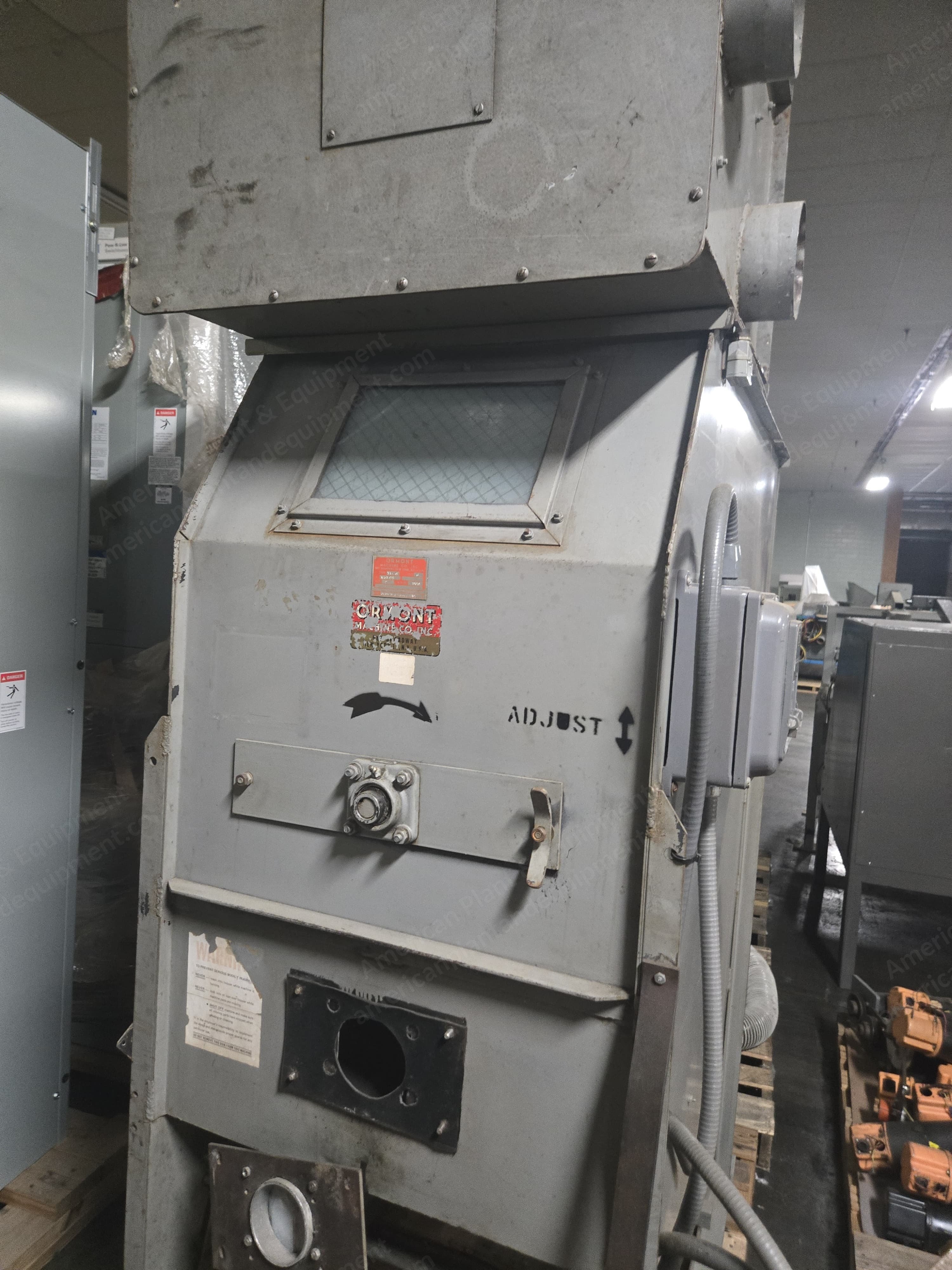 Ormont, TF 0, Mixer & Blower, 220V, 3-Phase, 3" Filler