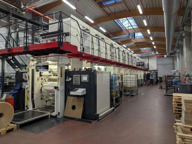 W&H, Heliostar, 2007, 8 Colors, 1020mm Web Width, Rotogravure Printing Press