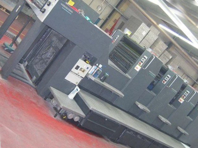 Heidelberg, SM74 4-P-H, 1998, 520x740mm, 4 Colors, 15000 sheets/h