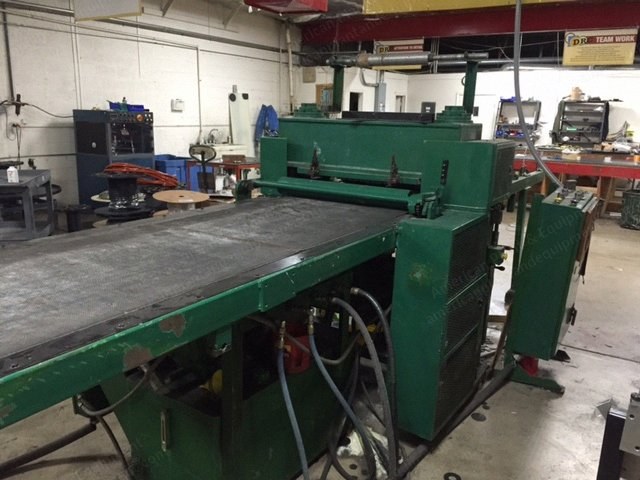 Femco, 60 Ton, 57" Wide Bed, Belt Feed Automatic Die Cutter
